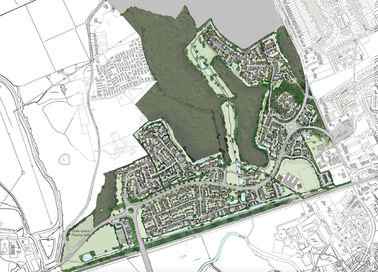 Proposals for Sturry/Broad Oak development (1,100 homes)
